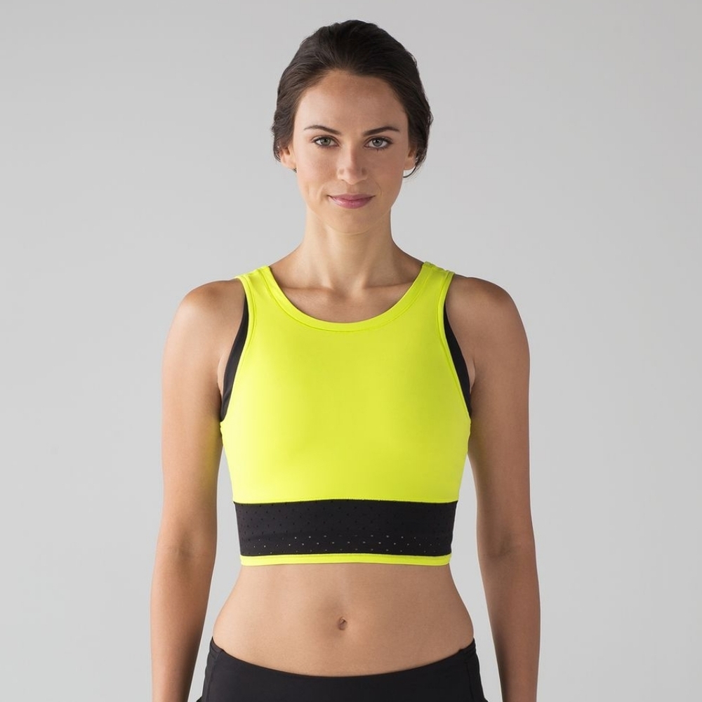{ Lululemon } 🍋 Mind Over Miles Crop Tank